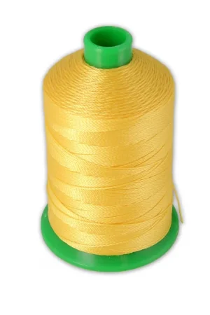 Fil en polyester Vega Super taille 20 Jaune n°308 x300m Pagamento Sicuro