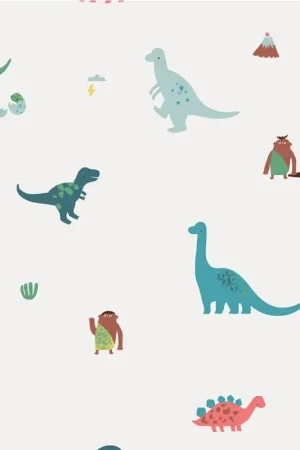 Sconto Tessuto Popeline Katia - Time Travelers