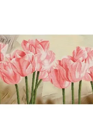 kit ricamo a punto croce - Suite rosa - Nova Sloboda Offerta