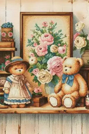 kit ricamo a punto croce - Ricordi d'infanzia - Nova Sloboda Compra Online