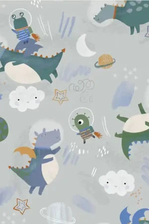 Tessuto Soft Shell Katia - Astro Pals Esclusivo