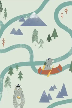 Tessuto Soft Shell Katia - Adventure Seekers map Affare