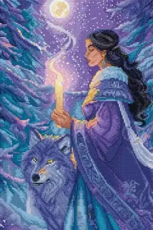 kit ricamo a punto croce - Incantevole artico - Letistitch Ordina Subito