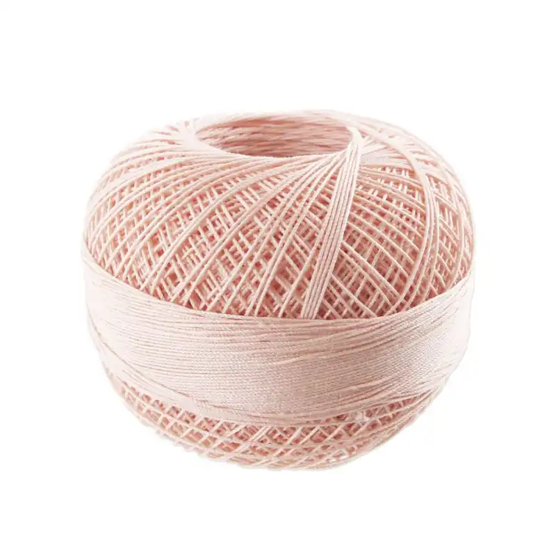 Fil de coton Lizbeth taille 40 Pearl n°648 x274m Nuova Collezione