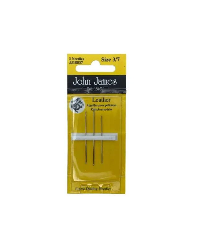 Bestseller 3 Aghi Pelle Mano Misto Mis. 3/7 Leather Tre Stelle John James