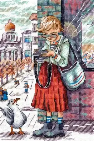 Super Prezzo kit ricamo a punto croce - Una bella foto - MP Studia