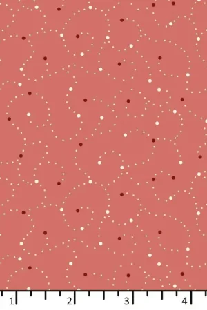 Tessuto Rosa Pesca con pois - EQP Forever, Dots Blush Reso Gratuito