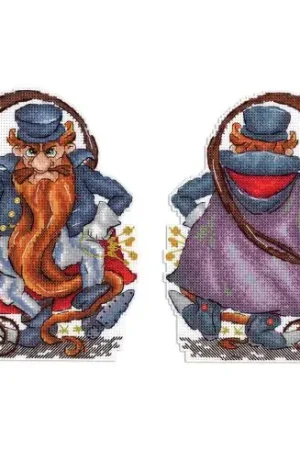 Spedizione Espresso Kit di ornamenti da ricamare - Karabas Barabas - MP Studia