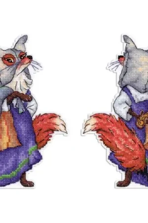 Prezzo Scontato Kit di ornamenti da ricamare - Alice la volpe - MP Studia