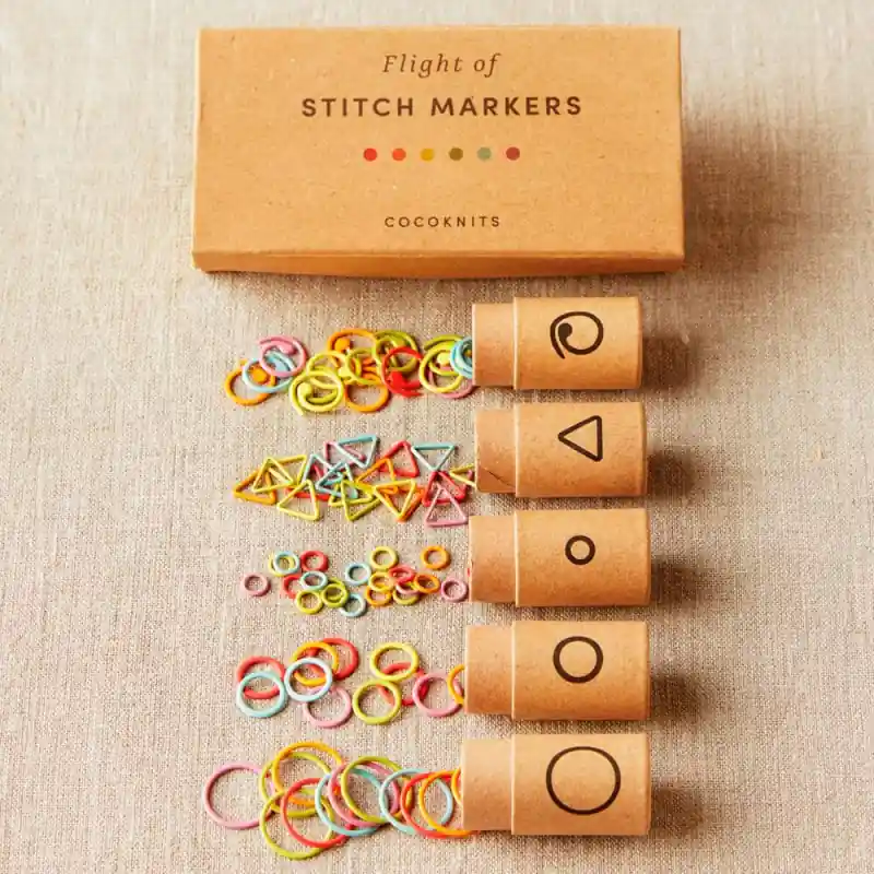 Marcadores de Punto - Flight of Stitch Markers - CocoKnits Occasione Imperdibile