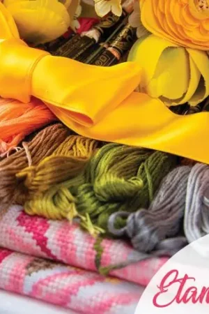 Ordina Subito kit ricamo a punto croce - Secret Stitch Along Etamina 2026-1 - Lanarte