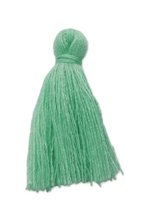 Pompon imitation coton 27-30 mm Vert d'eau x1 Offerta