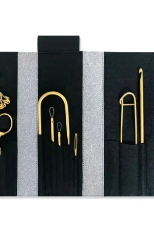 Set de Accesorios para Tejer - Chazidra Golden Temptations - Pony Nuovo Arrivo