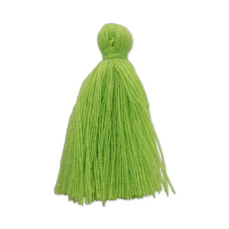 Pompon imitation coton 27-30 mm Lime x1 Di Tendenza