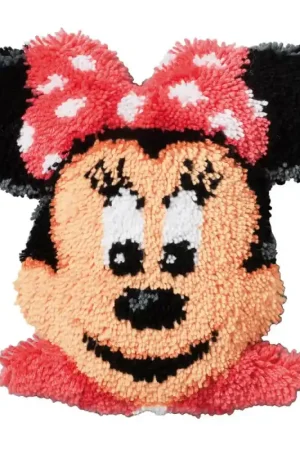 Kit cuscino punto smirne - Minnie Mouse - Vervaco Quantità Limitata