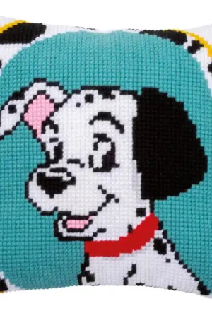 Professionale Kit Punto croce - Cuscino Disney Dalmata - Vervaco