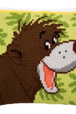 Reso Gratuito Kit Punto croce - Cuscino Disney Baloo - Vervaco