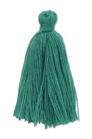 Professionale Pompon imitation coton 27-30 mm Turquoise x1