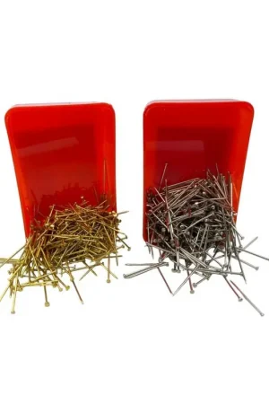 350 Pz Spilli Patchwork Ferro Ottonato Pai Scatolino Sartoria Mm 16 Acquista Ora