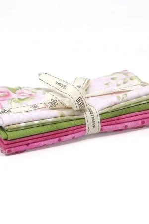 Scelto Dai Clienti Pacchettino di Tessuti Primavera, 6 stoffe da 25 x 27 cm