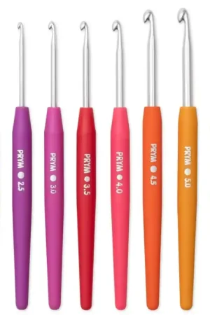 Compra Adesso Set da 8 uncinetti con manico ergonomico - Prym