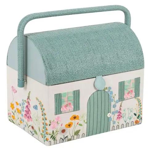 Offerta Scatola potalavoro - Cuscino da ricamare cottage - Hobby Gift