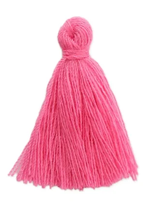 Pompon imitation coton 27-30 mm Rose Vif x1 Offerta Limitata