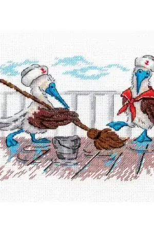 Nuova Collezione kit ricamo a punto croce - È ora di riordinare! - MP Studia