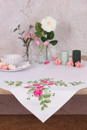 Kit tovaglia da ricamo - Bacche floreali - Trimits Non Perdere