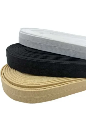 Vendita Finale Passamaneria Nastro Elastico Asola Infila Bottone Alto 15 Mm