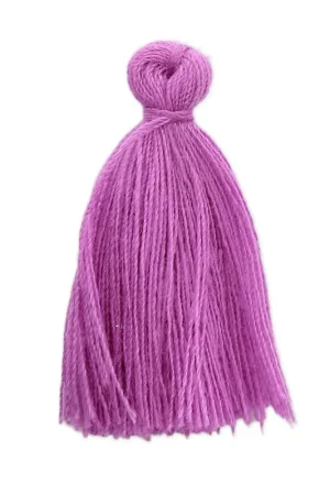 A Buon Prezzo Pompon imitation coton 27-30 mm Purple x1