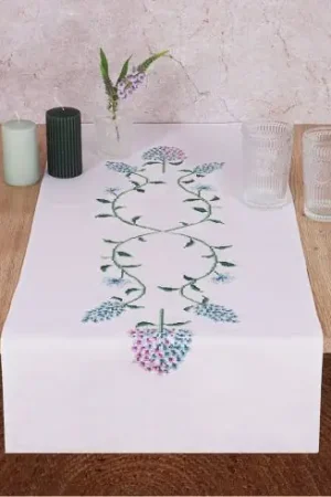 Saldi Kit runner da ricamare - Ortensie - Trimits