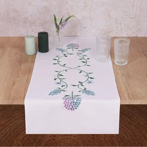 Saldi Kit runner da ricamare - Ortensie - Trimits