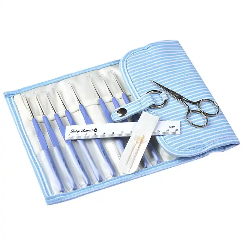 Popolare Set di uncinetti in acciaio Tulip Etimo Royal Silver