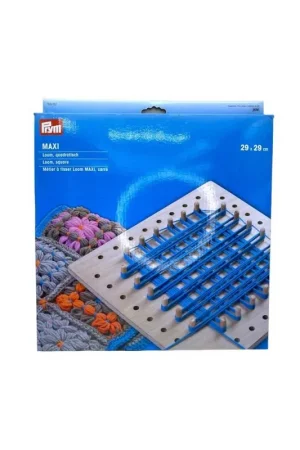 Prym Loom Accessorio Legno Telaio Maxi Quadrato 29x29 Cm Consegna Rapida