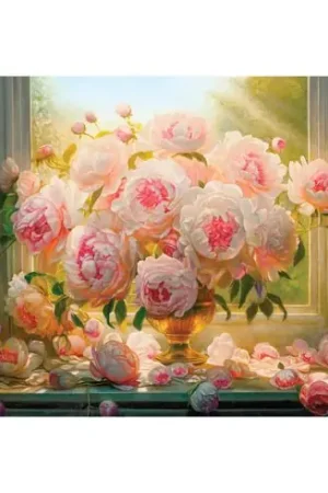 Scelto Dai Clienti puzzle - Peonie estive - 1000 pezzi - Castorland