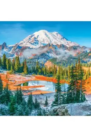Novità puzzle - Monte Rainier, Stati Uniti - 1000 pezzi - Castorland
