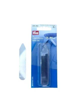 Prezzo Di Fabbrica 24 Stecche Camicia Plastica Trasparente Prym 15x80 Mm