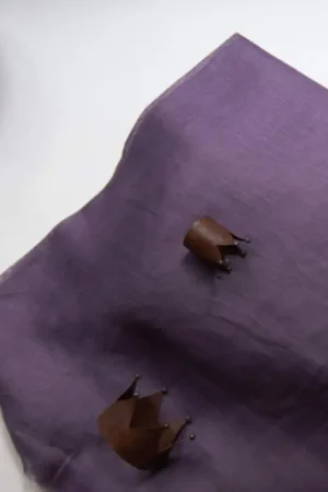 Garza di puro lino viola alta 280 cm Prezzo Basso