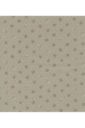 Esclusivo Centenary 28th di Yoko Saito, Tessuto giapponese tortora con quadratini e crocette