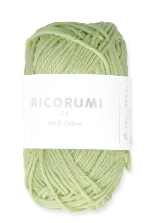 Di Tendenza Coton Ricorumi par Rico Design pour Amigurumi Vert Pastel 045 x 25g