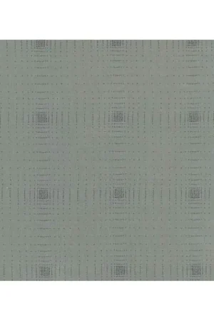 Centenary 28th di Yoko Saito, Tessuto giapponese grigio verde con piccoli pois Offerta Del Giorno