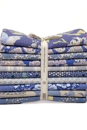 Tilda Bundle Blu, 10 Fat Quarter 50 x 55 cm Spedizione Gratuita