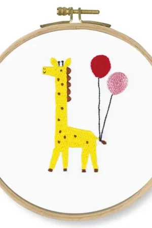 Kit di ricamo - Giraffa - DMC Quantità Limitata