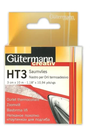 Bestseller HT3 Gütermann - Ourlet thermocollant 3 cm en Polyamide x10 m