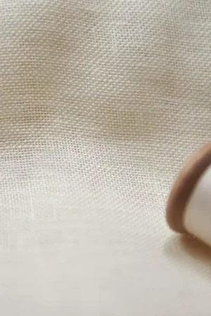 Tessuto 100% Lino Bianco - h 150 cm Nuova Collezione