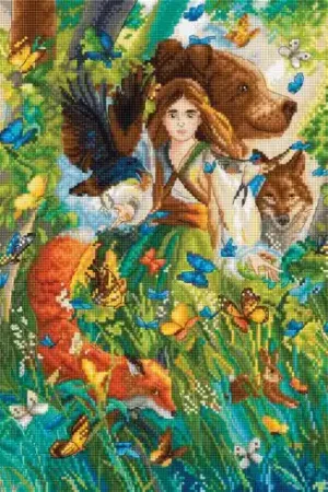 kit ricamo a punto croce - Amicizia magica - Letistitch Compra Oggi Stesso