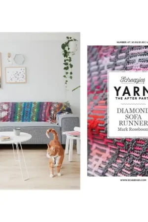 Subito Disponibile Schema Scheepjes Nº 47 Yarn The After Party - Diamond Sofa Runner