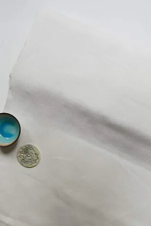 Lino da Ricamo 12 fili a cm, Bianco Latte - Vaupel Heilenbeck Reso Gratuito