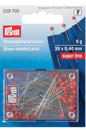Spilli sottili con testa rossa - Prym Offerta Limitata